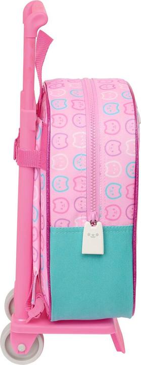 Produktbild Gabby's Dollhouse Schulrucksack mit Rädern Party Rosa 22 x 27 x 10 cm