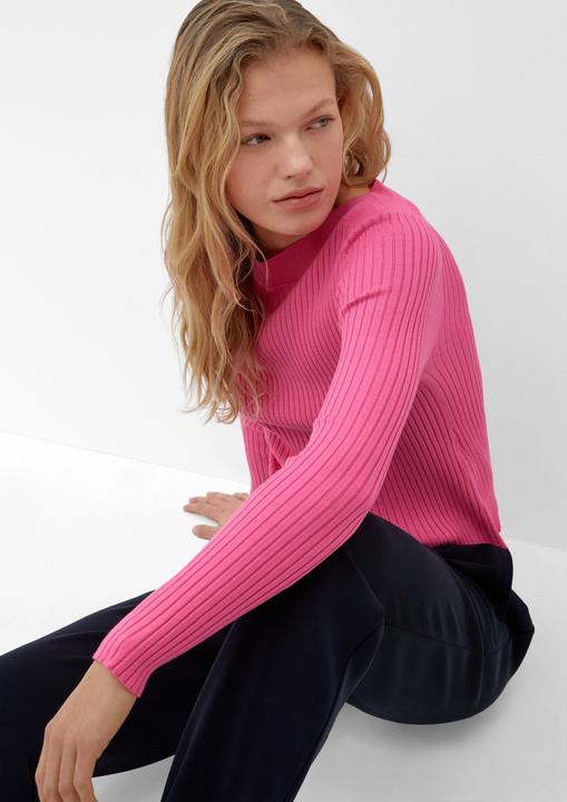 Produktbild s.Oliver Strickpullover Pullover mit U-Boot-Ausschnitt (44)