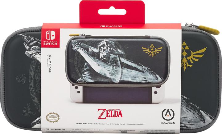 Image du produit PowerA Étui étroit pour Nintendo Switch - Battle-Ready Link (Switch Lite, Switch)