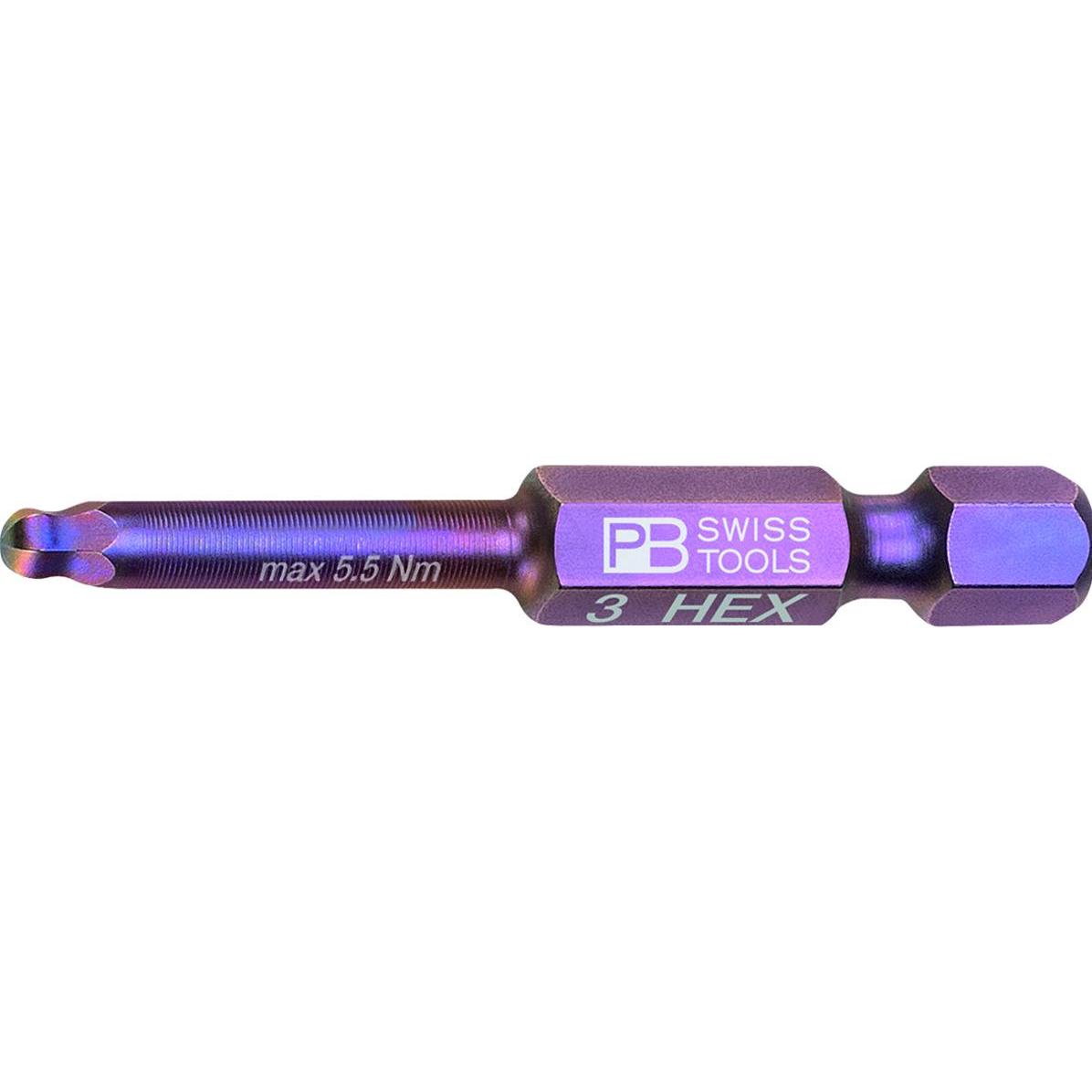 Thumbnail - PB Swiss Tools, Bits, Innensechskant-Bit PB E6.212 Gr.3 (HEX3)