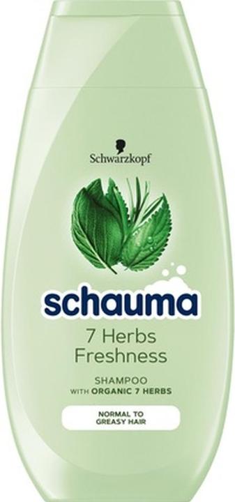 Actual product image Schwarzkopf Schauma - 7 Herbs Shampoo Herbal Hair Shampoo 250ml (250 ml)