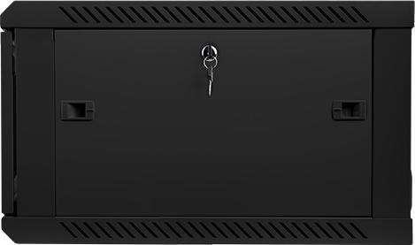 Actual product image Lanberg WF01-6606-10B Rack 6U Wall Mounted Shelf Black (6 RU, 19 inch rack)