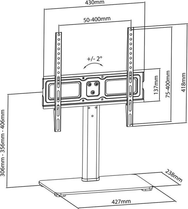 Actual product image Maclean MC-450 (65")