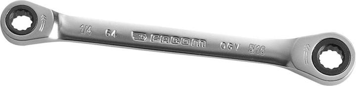 Actual product image Facom CLE A CLIQUET POLYGO 1/4X5/16