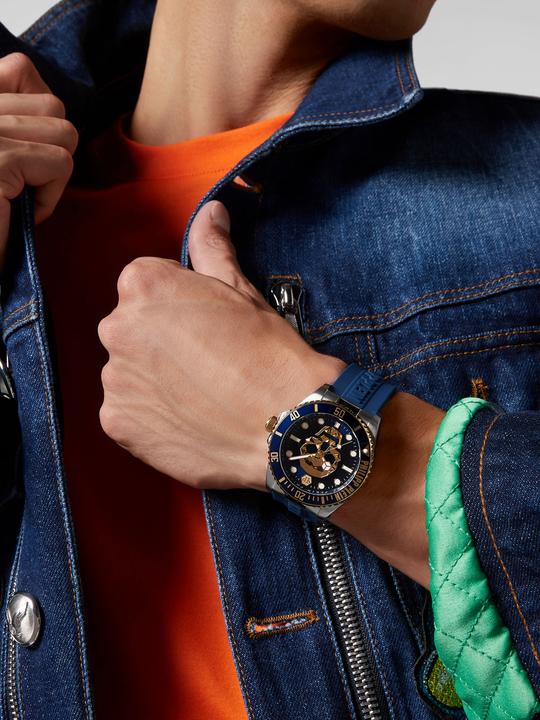 Actual product image Philipp Plein PWOAA0222 The $kull Diver 44mm 10ATM (44 mm)
