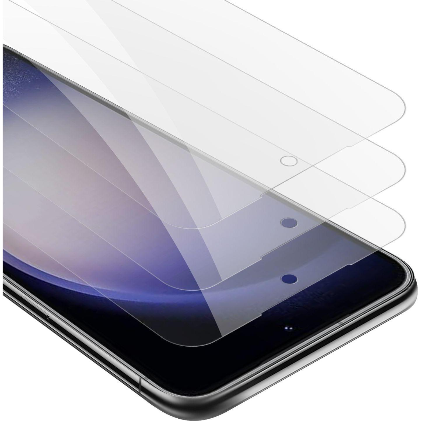 Thumbnail - Cadorabo 3er Pack Display Schutzglas für Samsung Galaxy S23 PLUS (3 Stück, Samsung Galaxy S21), Smartphone Schutzfolie, ...