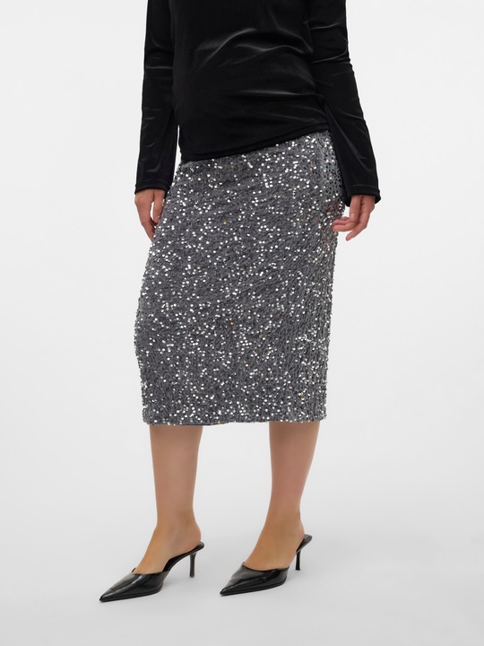 Produktbild Mamalicious Hohe Taille Midirock Rock (XXL)