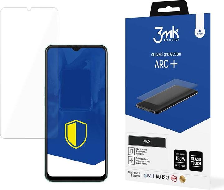 Image du produit 3MK Film de protection d'écran Arc+ auto-régénérant (1 pcs, Oppo A57, Oppo A57e, Oppo A57s, Oppo A77s, Oppo A78 5G, Realme Narzo 50 Pro 5G)