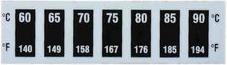 Image du produit RS PRO Autocollant de température 60-90°C