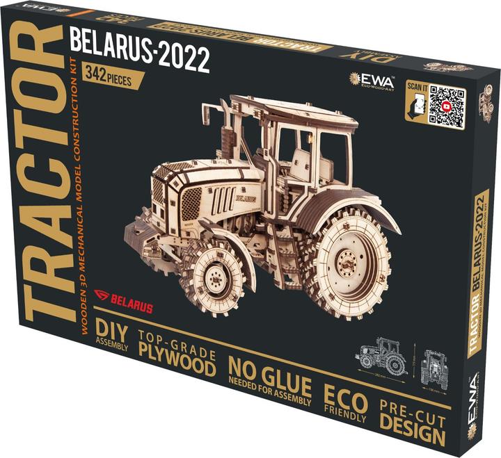 Produktbild Eco Wood Art Traktor Belarus-2022