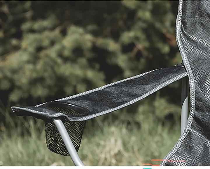 Actual product image Easy Camp Spruce Arm Chair, Ink Black 480087 (schwarz, Modell 2025)