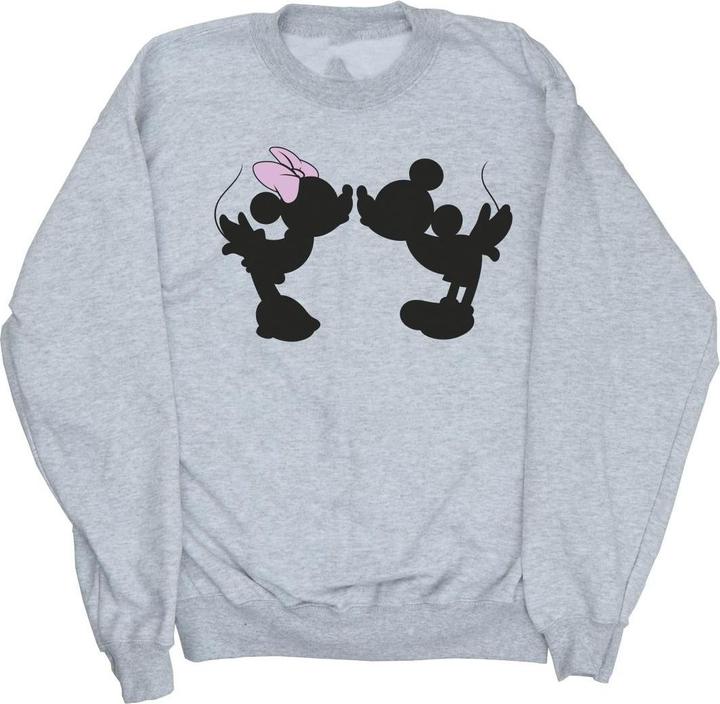 Immagine prodotto Disney Mickey Minnie Kiss Silhouette Felpa Ragazze (104)