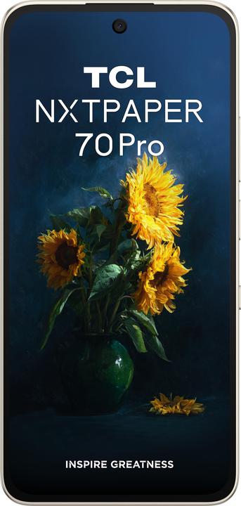 Produktbild TCL NXTPAPER 70 Pro (512 GB, Gold, Nebula Gold, 6.90", 5G)