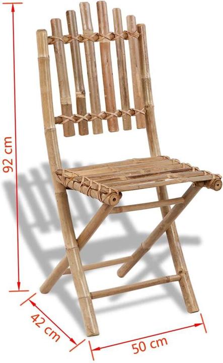 Produktbild vidaXL Gartenmöbel Set (80 x 70 cm)