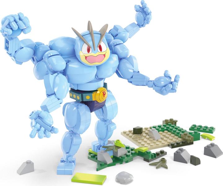 Actual product image Mattel MEGA Pokémon Machomei