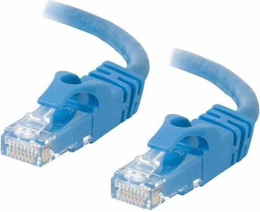 Image du produit C2G Câble de raccordement de réseau non blindé (UTP) Cat6 Booted (U/UTP, CAT6, 0.30 m)