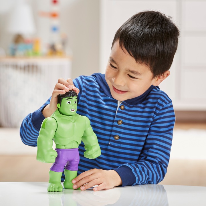 Image du produit Hasbro Papillon-Power Hulk Jouet d'école maternelle, 25 cm de Hulk Actio