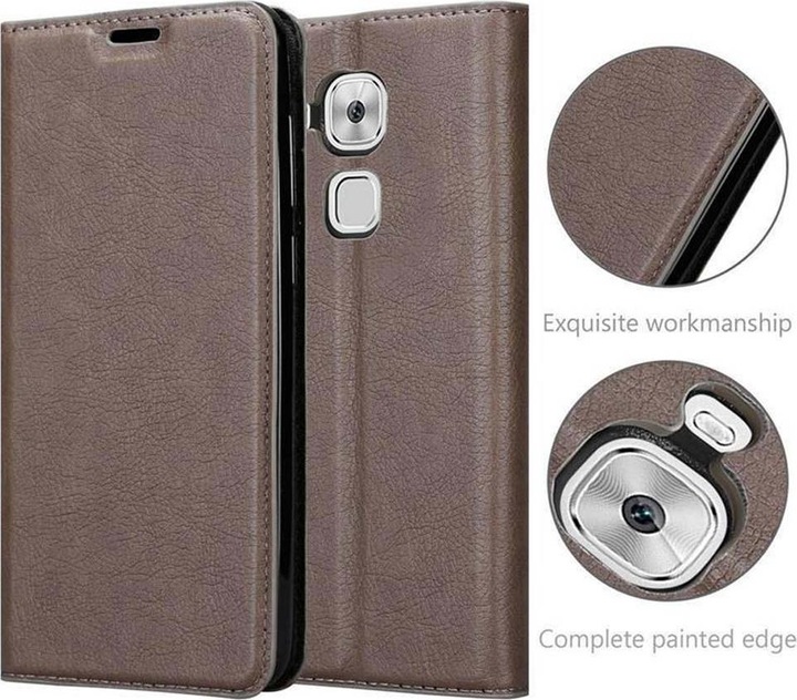 Actual product image Cadorabo Book Invisible Magnet Cover (Huawei Nova Plus)