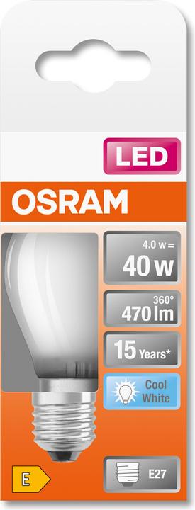 Actual product image Osram Star Classic P (E27, 40 W, 470 lm, 1 x, E)
