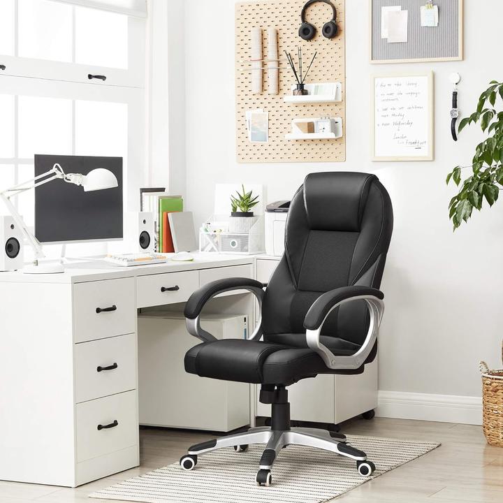 Actual product image Songmics Office chair, 73x70x112-122cm
