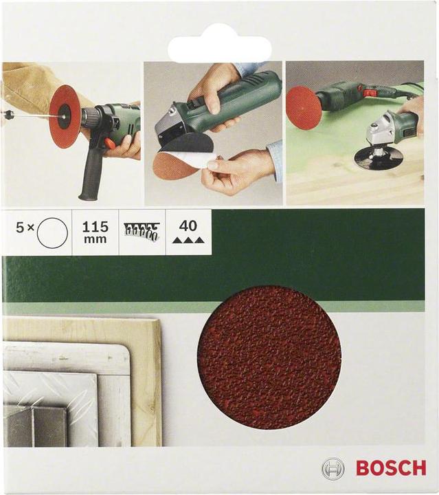 Produktbild Bosch Zubehör Schleifpapier für Schleiftelle (40)