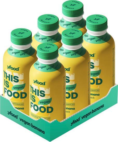 Immagine prodotto YFood Banana vegana (Banana, 6 x)