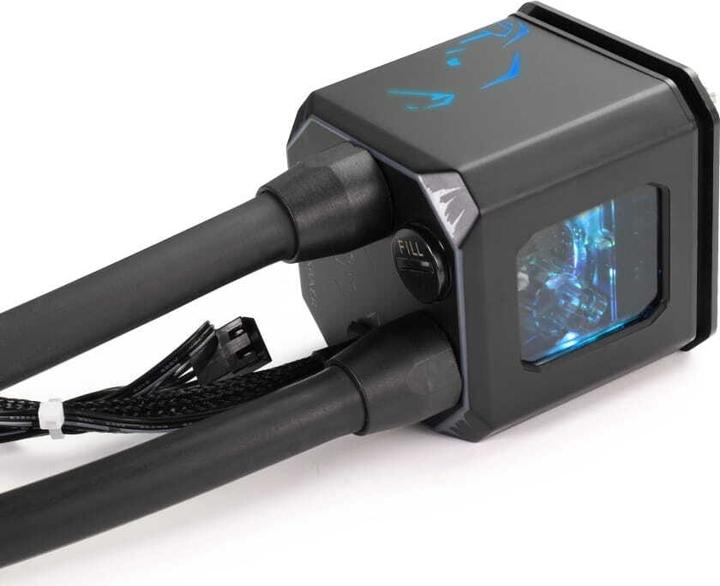 Actual product image Alphacool Eisbaer Aurora 360mm CPU - Noir ARGB V1.1