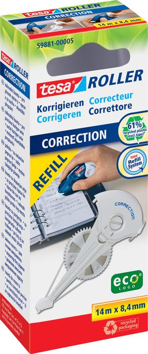 Actual product image tesa Correction roller