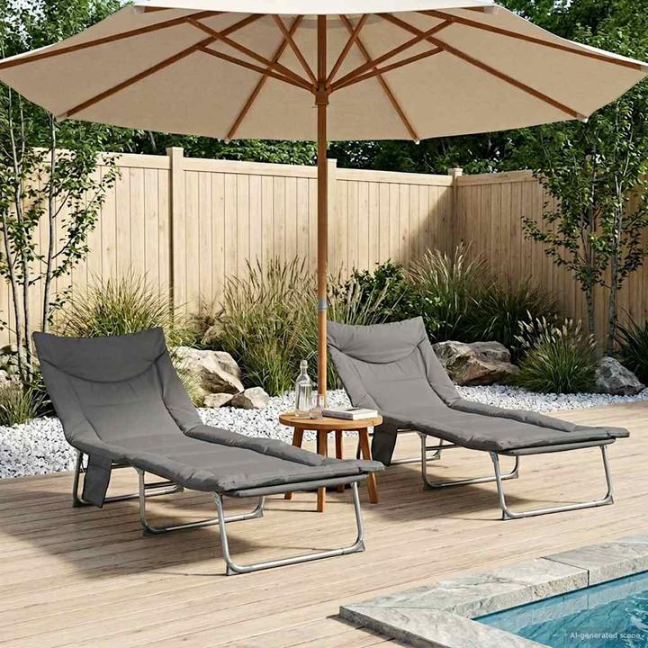 Produktbild vidaXL Faltbare Liege (191 cm)