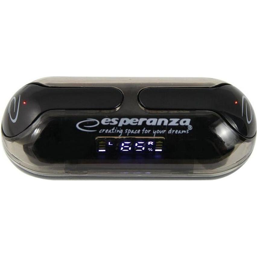 Thumbnail - Esperanza EH239K (keine Geräuschunterdrückung, 4 h, Kabellos), Kopfhörer, Schwarz