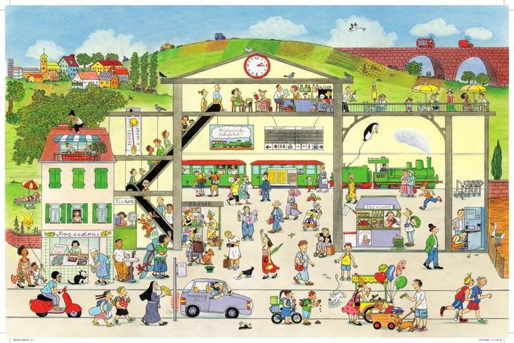 Immagine prodotto Libro degli oggetti nascosti d'estate (Tedesco, Rosso Signora Susanne Berner, 2018)