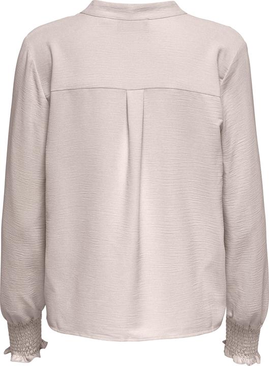 Produktbild Only Normal geschnitten Rundhals Gesmokte Ärmelbündchen Voluminöser Armschnitt Top Top (XS)