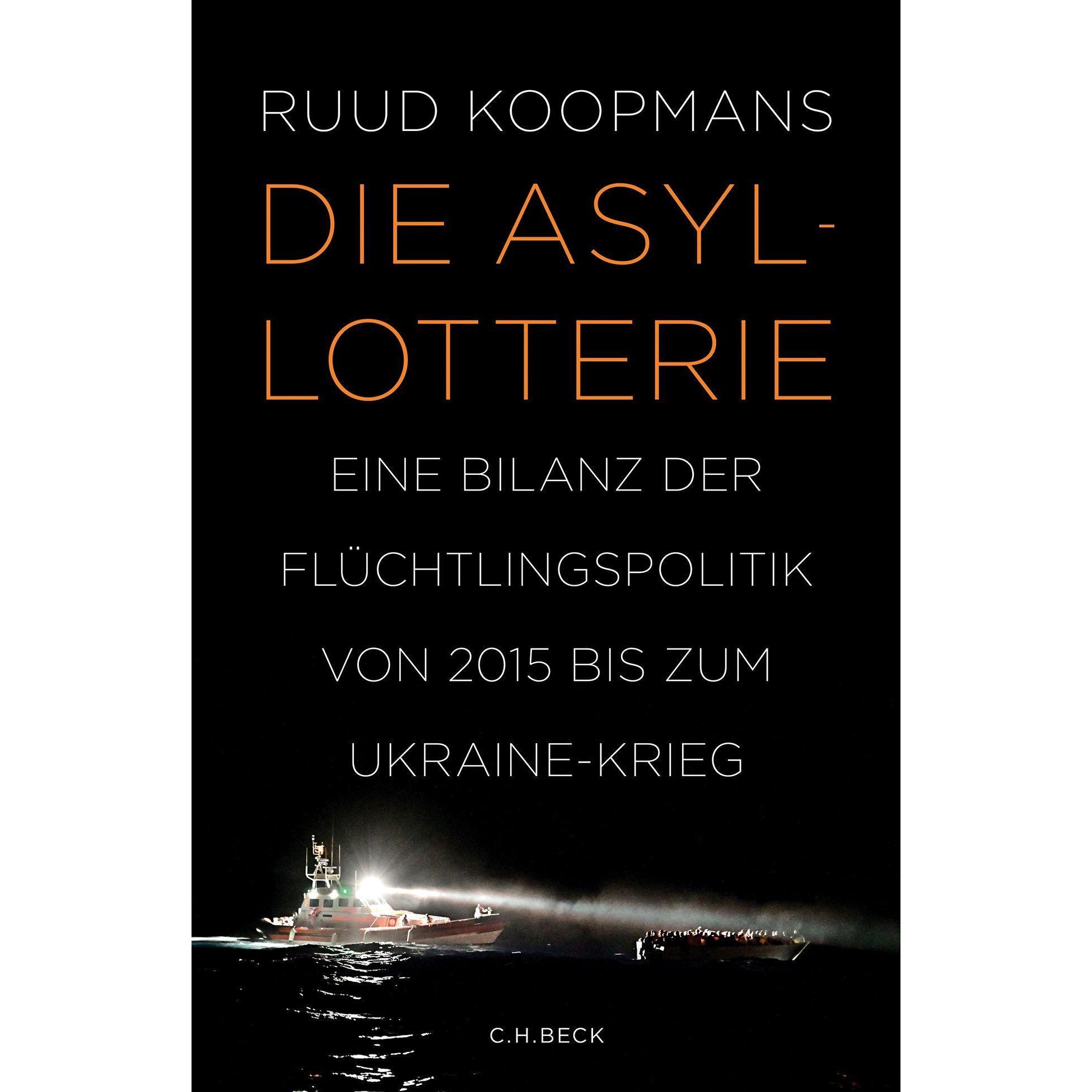 Die Asyl-Lotterie, Belletristik von Ruud Koopmans