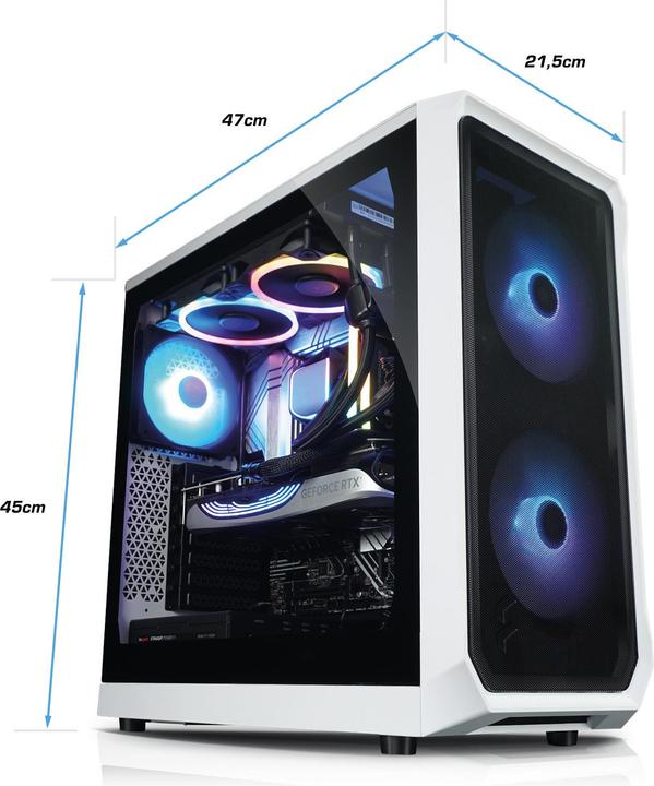 Produktbild Kiebel Impact 12 (2000 GB, 32.77 GB, Intel Core i9-12900KF, GeForce RTX 4070)