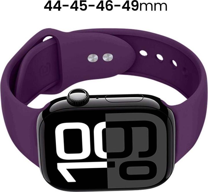 Productafbeelding Crong Apple Watch Silikonarmband 44–49 mm (Silicone)