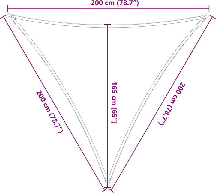 Actual product image vidaXL Outdoor Sonnenschutz Markise (200 x 200 cm)