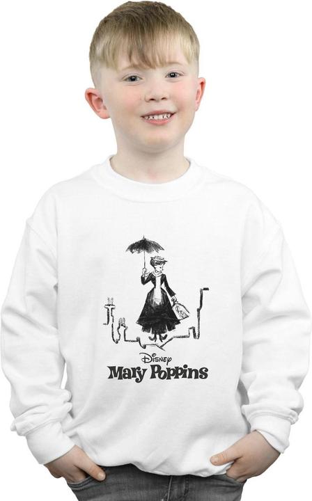 Produktbild Disney Mary Poppins Rooftop Landing Sweatshirt Jungen (140, 146)