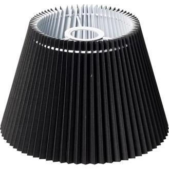 Nielsen Light, Zubehör Beleuchtung, Plisseskaerm Emma Villa Vaeg/Pendel Side 18 cm Sort