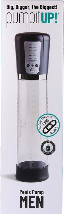 Produktbild Pump It Graue Usb-Automatische Penispumpe