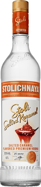 Immagine prodotto Stolichnaya Stoli Vodka al caramello salato 0,7 l (1 x 70 cl)