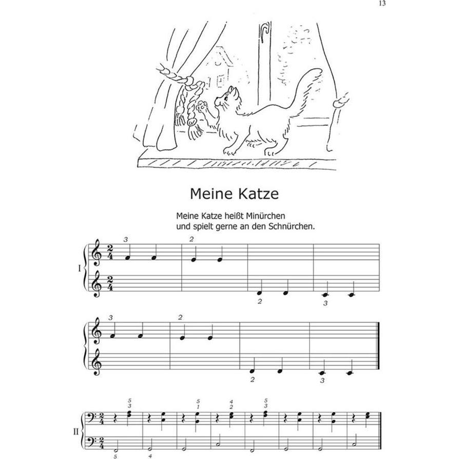 Thumbnail - Klavierschule für Kinder, Band 1, Sachbücher von Linda Berg