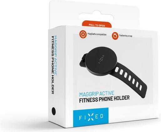 Actual product image Fixed Fitness mobile phone holder MagGrip Active with MagSafe holder black
