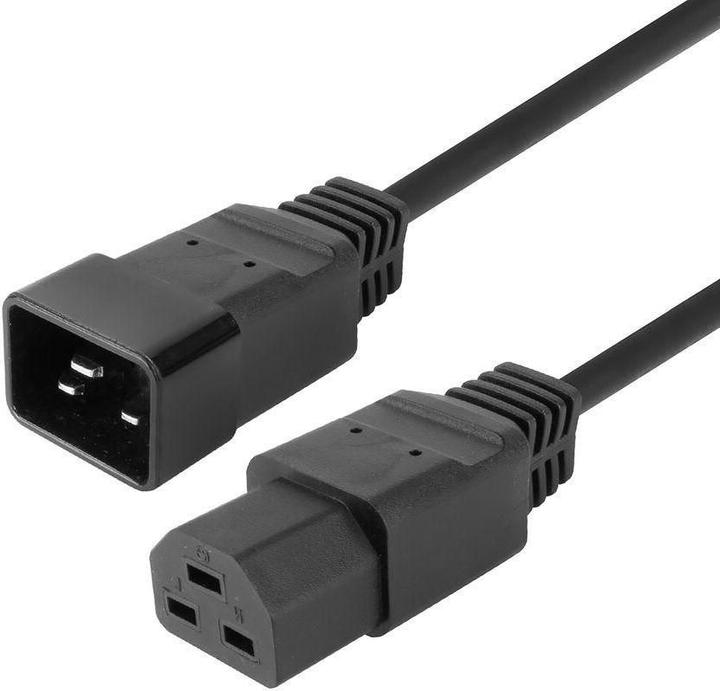 MicroConnect Power Cord C20 - C21 16A 0,5m (0.50 m, CEE 7/3)