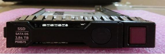 Actual product image HPE DRV SSD 3.84TB SFF SATA RI SC (3840 GB, 2.5")