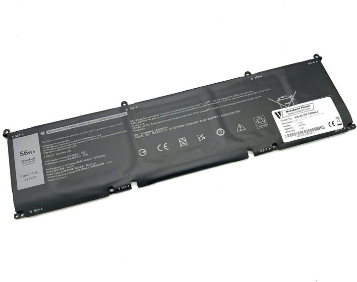 Vistaport Batterie pour Dell G15, G7, Inspirion, Precision, XPS, Alienware (3 cabines, 4910 mAh)