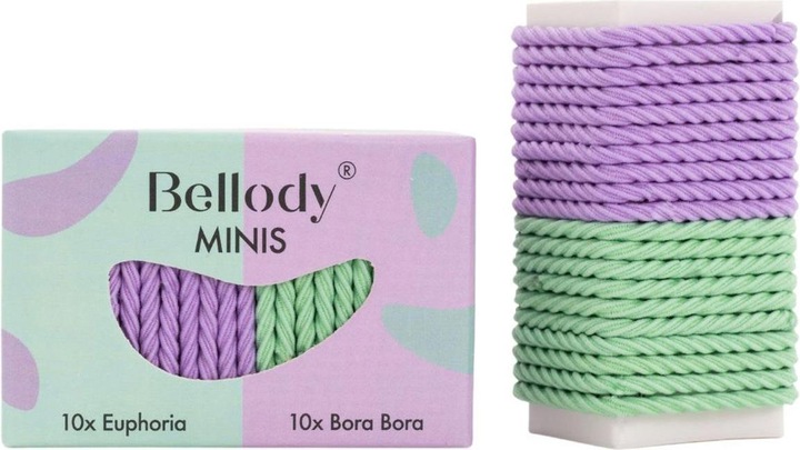 Image du produit Bellody Minis élastiques pour cheveux Euphotia/Bora Bora (Élastiques à cheveux)