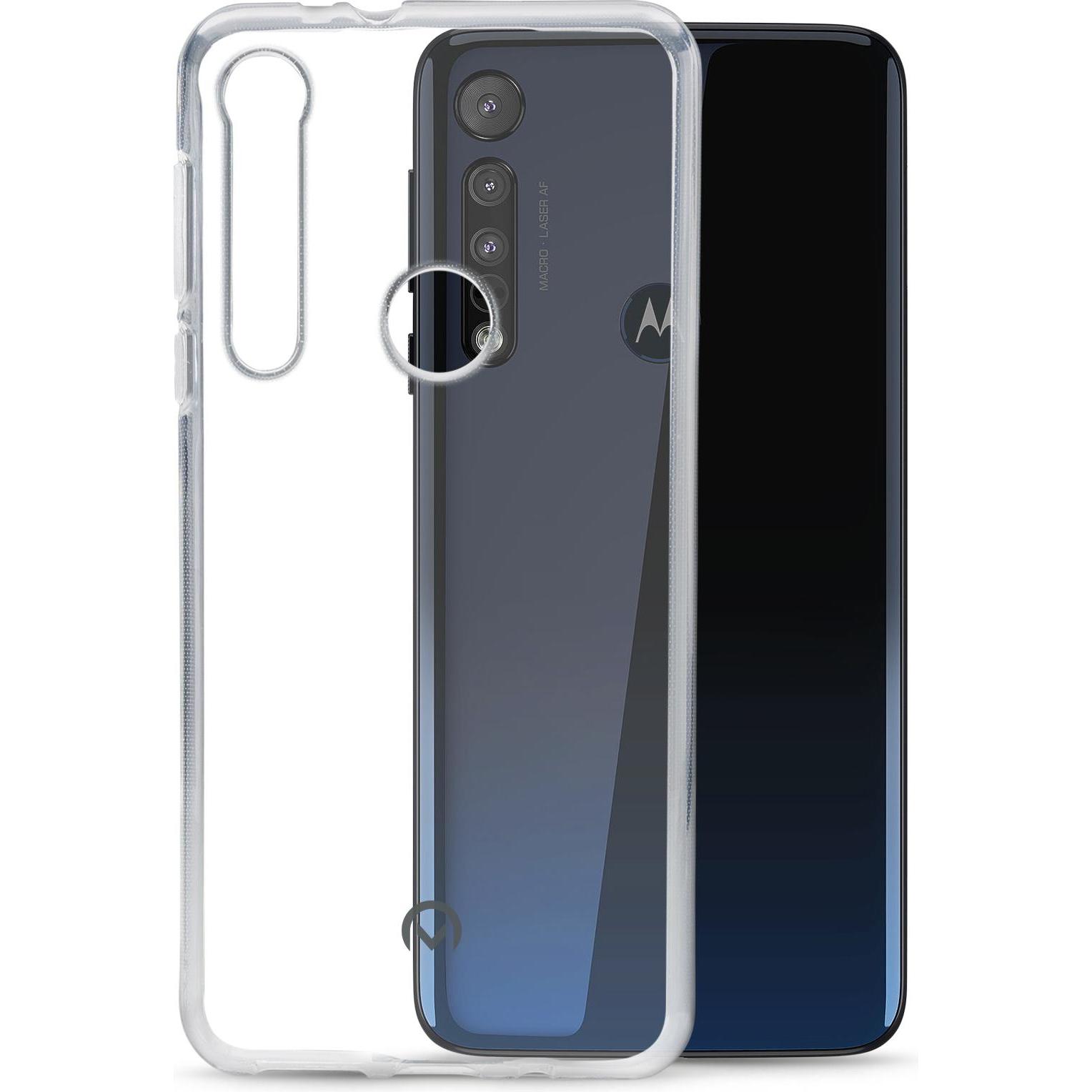 Mobilize Gelee-Hülle (Motorola One Macro), Smartphone Hülle, Transparent