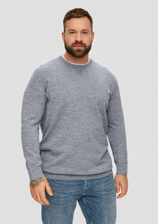 Produktbild s.Oliver Strickpullover Strickpullover aus Effektgarn (3XL)