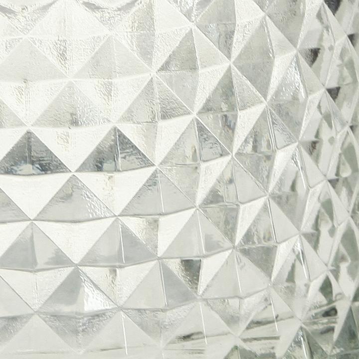 Produktbild Viana Elegante Teelichthalter mit Rautenmuster für stilvolle Tischdekoration (2 x)