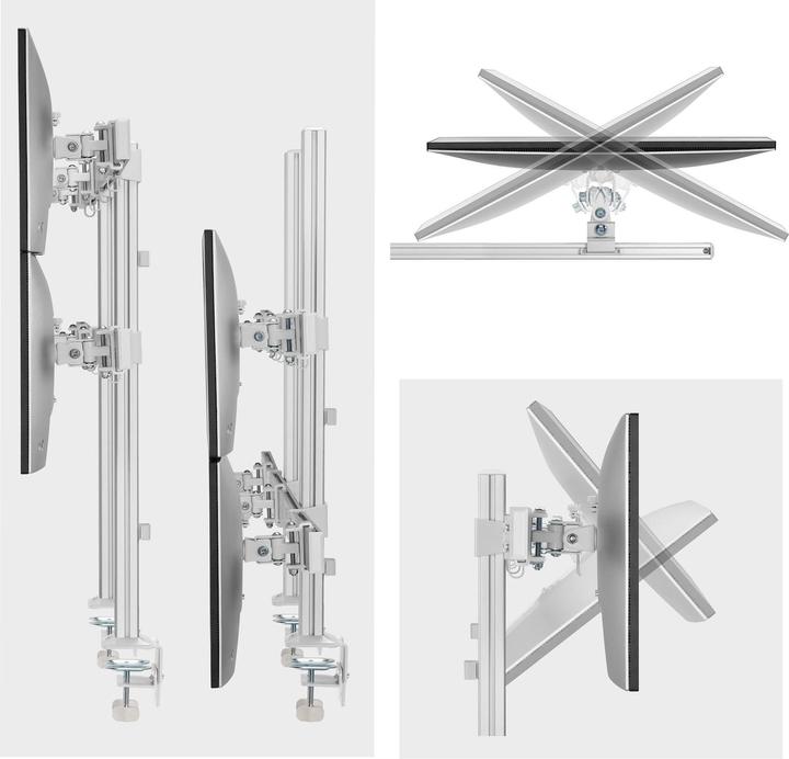Actual product image StarTech Six-Monitor Mount (Table, 32.01")
